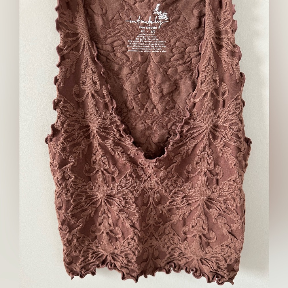 NWOT - Free People cropped tank